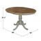 International Concepts Round 36 in Rd Top Ped Table, 12 in Leaf, Dining Ht, Hickory/Stone, 36 W, 48 L, 29.3 in H, Wood K41-36RXT - alternate 9